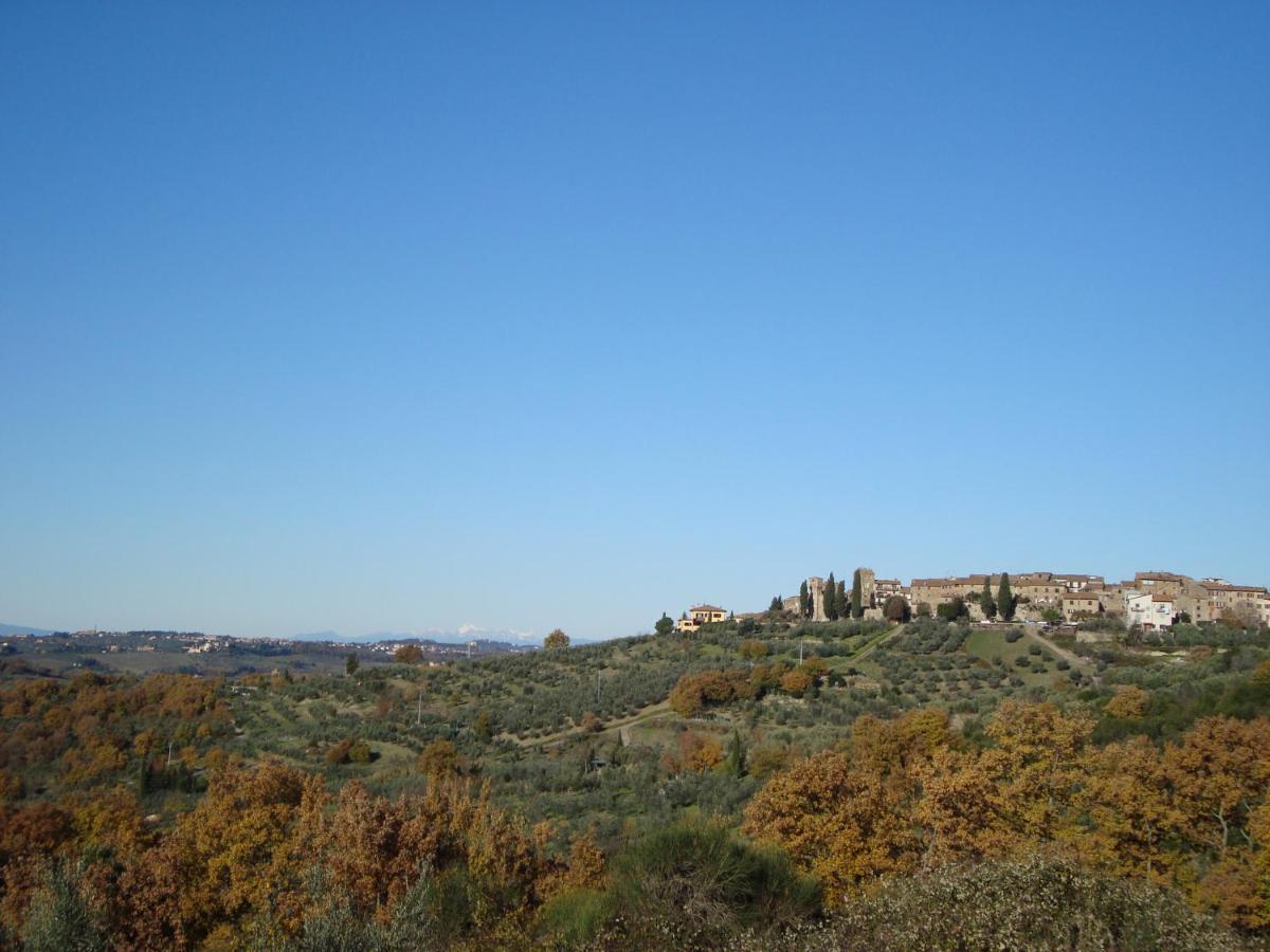 Le Terrazze Del Chianti B&B Residenza D'Epoca E Di Charme San Donato in Poggio Kültér fotó