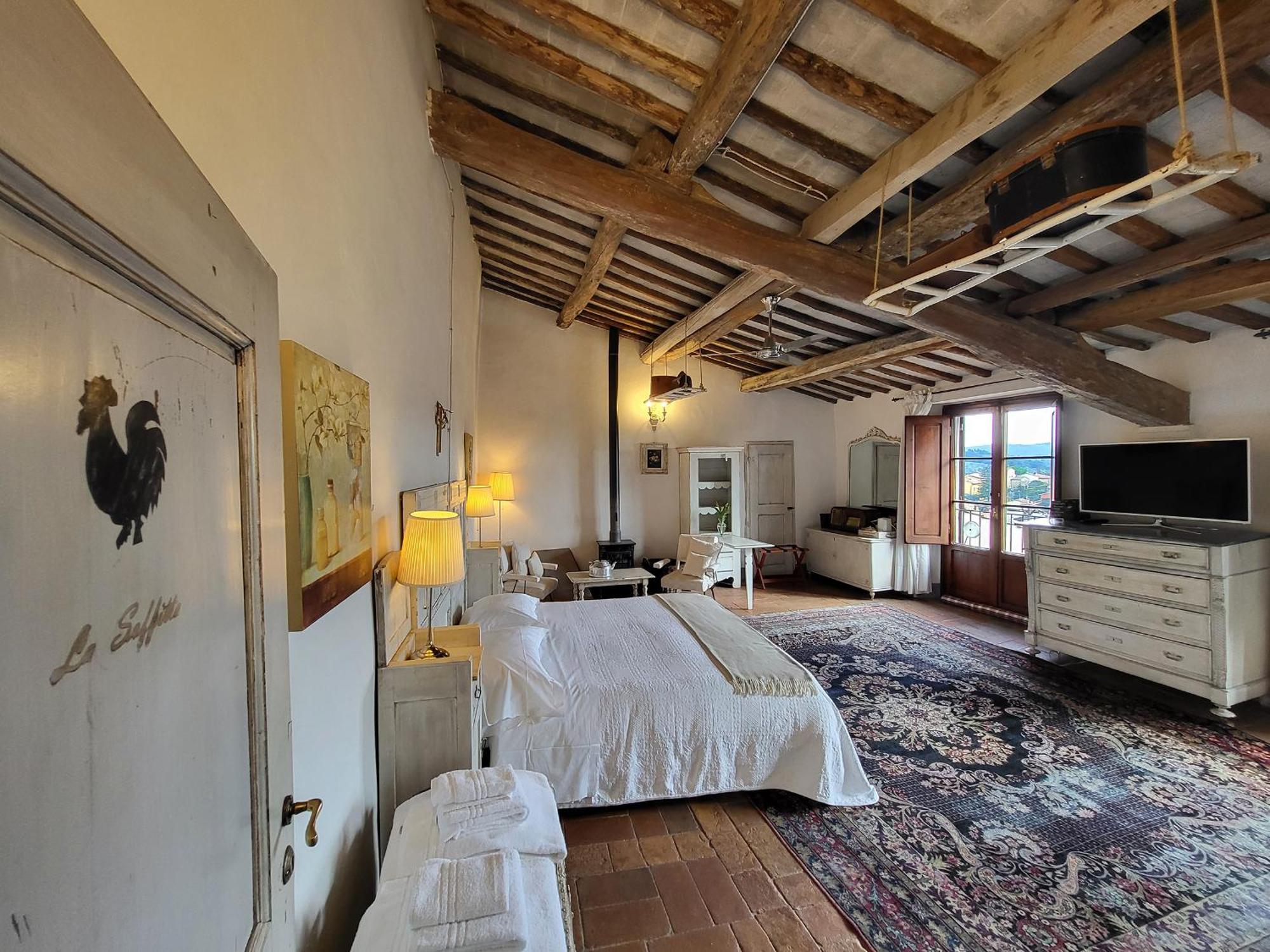 Le Terrazze Del Chianti B&B Residenza D'Epoca E Di Charme San Donato in Poggio Kültér fotó