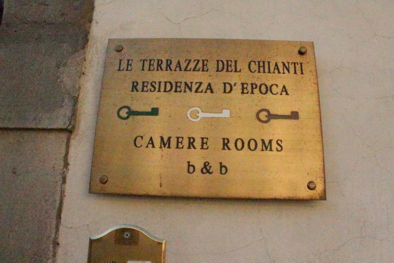 Le Terrazze Del Chianti B&B Residenza D'Epoca E Di Charme San Donato in Poggio Kültér fotó